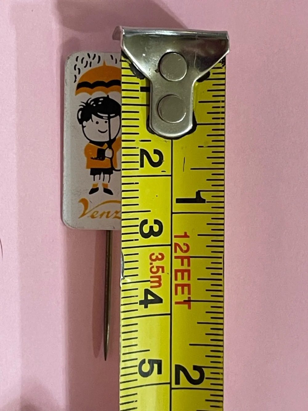 Vintage Metal Advertising Pin #9966 💎 SALE